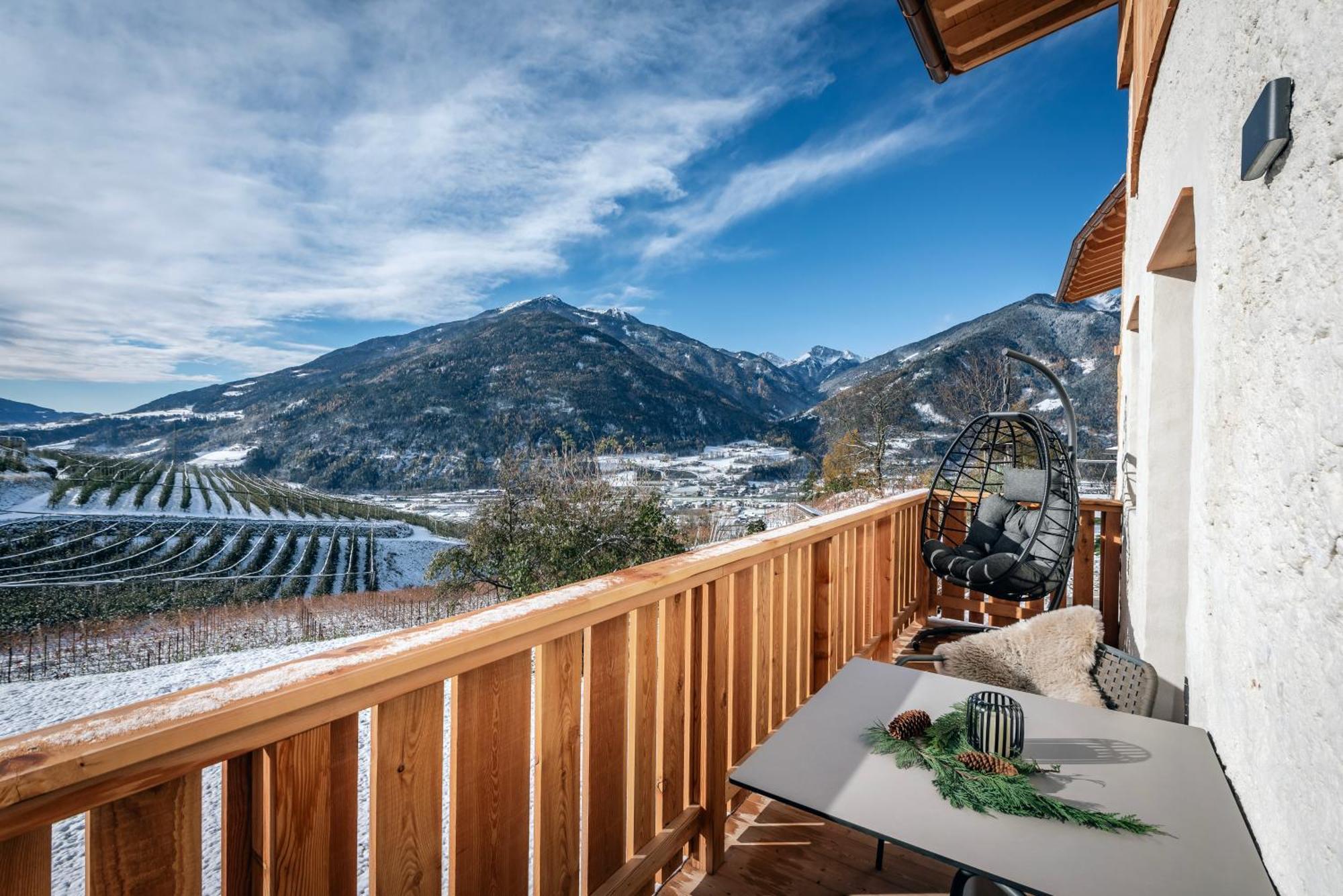 Trinnerhof- Hof Chalets Und Obsthof Mit Zimmer Natz-Schabs Eksteriør billede