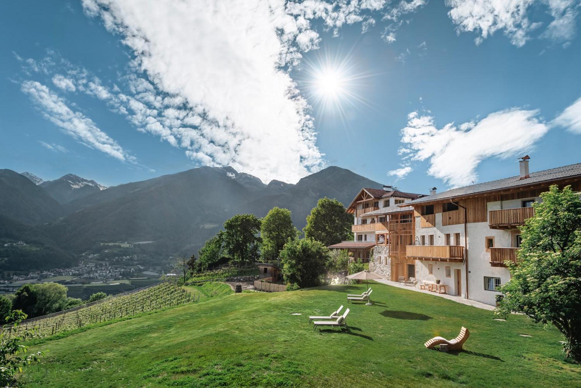 Trinnerhof- Hof Chalets Und Obsthof Mit Zimmer Natz-Schabs Eksteriør billede