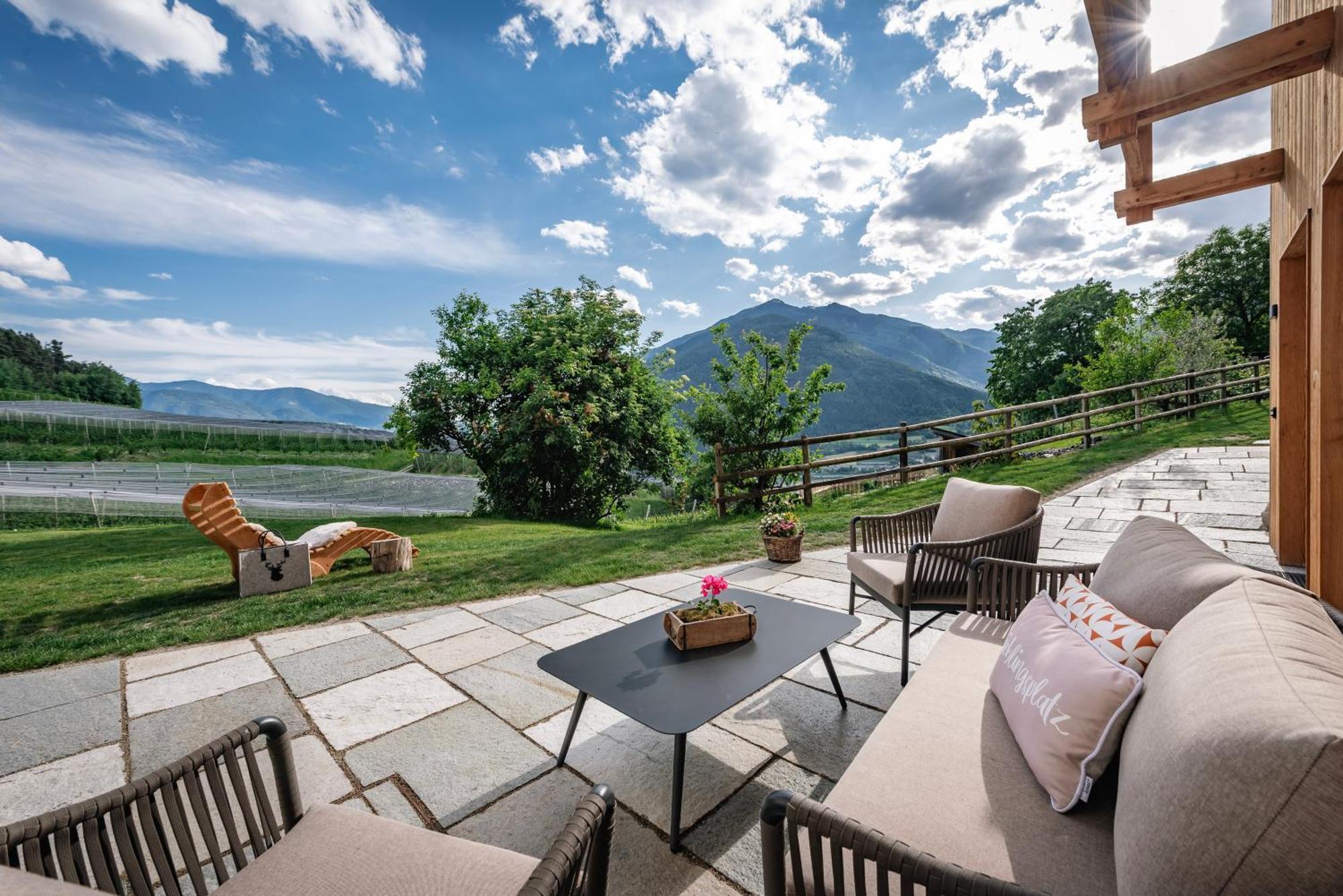 Trinnerhof- Hof Chalets Und Obsthof Mit Zimmer Natz-Schabs Eksteriør billede