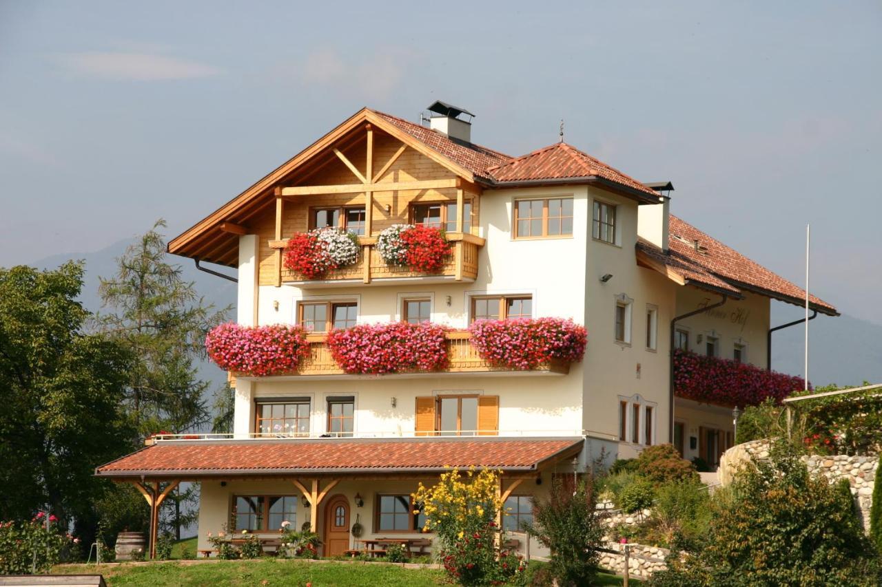 Trinnerhof- Hof Chalets Und Obsthof Mit Zimmer Natz-Schabs Eksteriør billede
